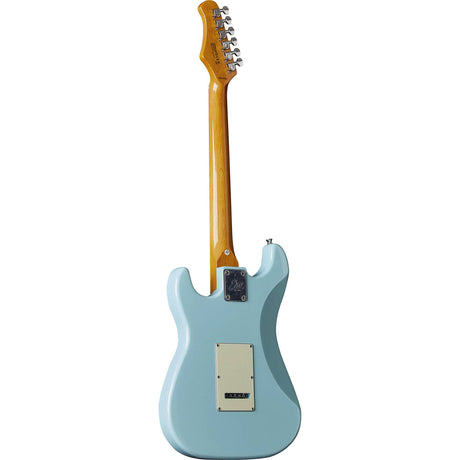 EKO ST351 BLU elektrische gitaar blauw, HSS pickups, esdoorn toets, 22 frets, vibrato