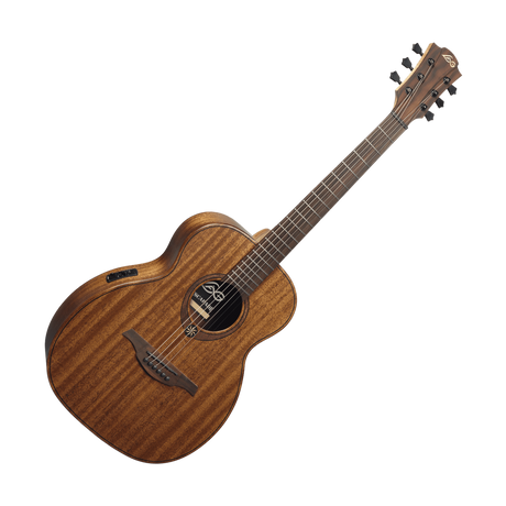 LÂG SCAPADE-KAE Travel Elektro-Akoestische Gitaar - Massief Khaya