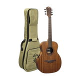 LÂG SCAPADE-KAE Travel Elektro-Akoestische Gitaar - Massief Khaya