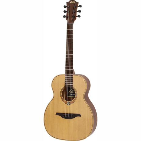 LÂG ESCAPADE-RCE Travel Elektro-Akoestische Gitaar - Massief Rood Ceder