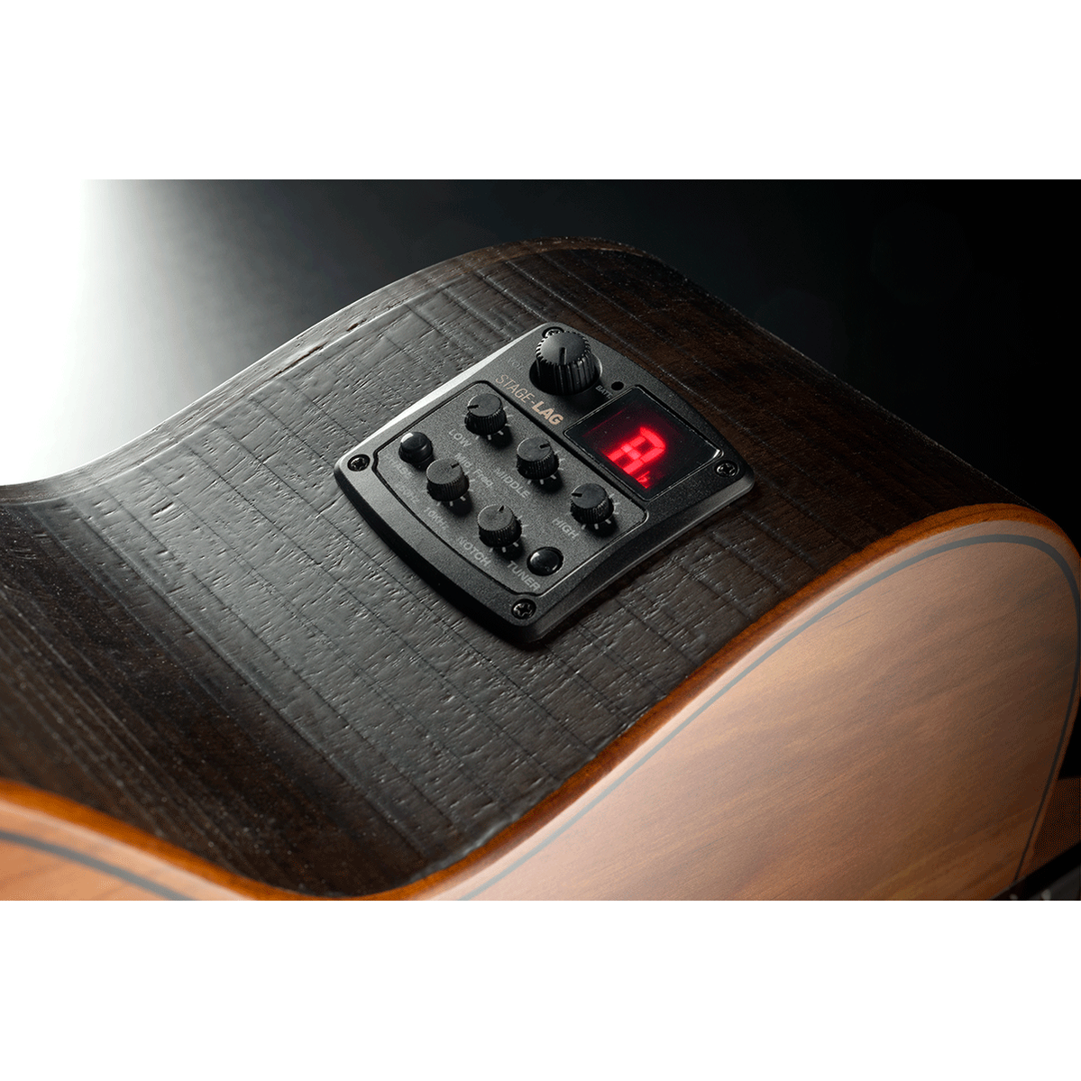 Lâg SAUVAGE-ACE Semi-Akoestische Auditorium Western gitaar