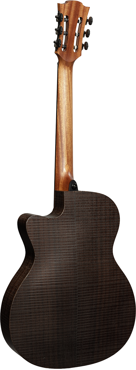 Lâg SAUVAGE-N-ASCE Semi-Akoestische Nylon Auditorium klassieke gitaar