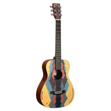 Martin & Co LX1 Life is Good Reisgitaar Semi Akoestisch