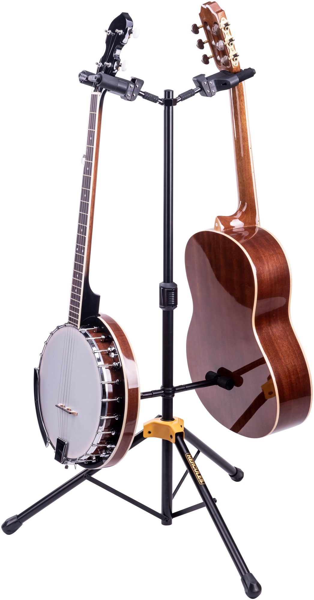HERCULES HCGS-422B+ AGS Plus gitaarstandaard voor 2 instrumenten