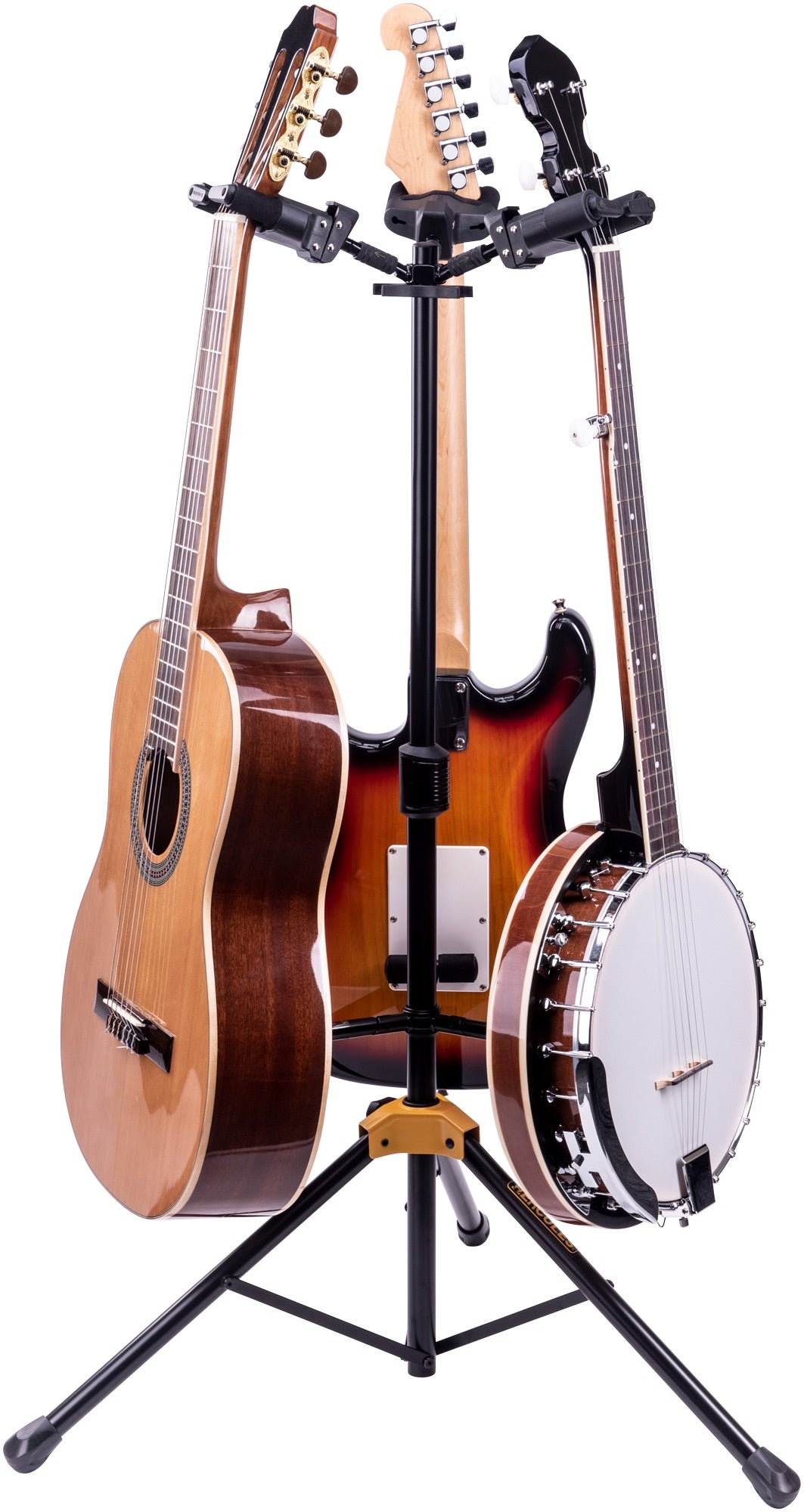 HERCULES HCGS-432B+ AGS Plus gitaarstandaard voor 3 instrumenten