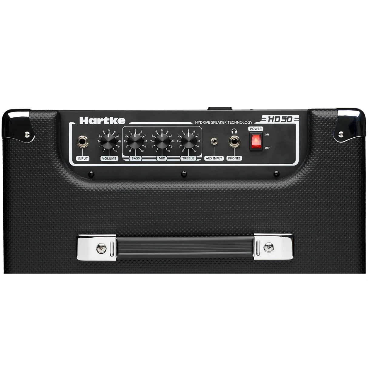 Hartke HD50 50W bascombo met 10" HyDrive speaker en AUX-ingang