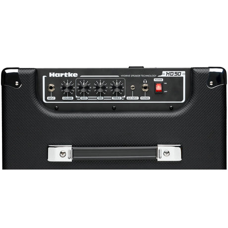 Hartke HD50 50W bascombo met 10" HyDrive speaker en AUX-ingang