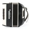HOHNER A2931 XS Knopaccordeon- 21 knoppen en 15 bassen Grijs‑Wit met gigbag en volwassen draagriem