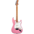 JET JS-300 BGD S-style Elektrische Gitaar SSS Tremolo Roasted Maple Toets Bessenroze