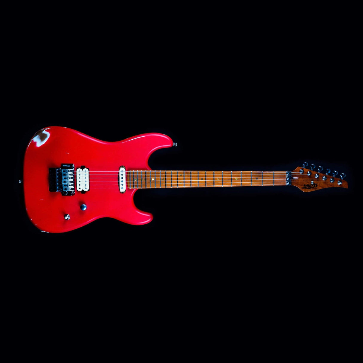 Jet Guitars JS-850 RFR elektrische gitaar - Rood Relic