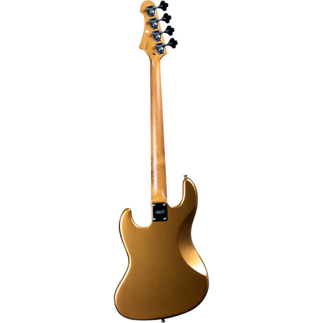 JET JJB-300 GD R JB-style Elektrische Bas 4-snarig Rosewood Toets Goud