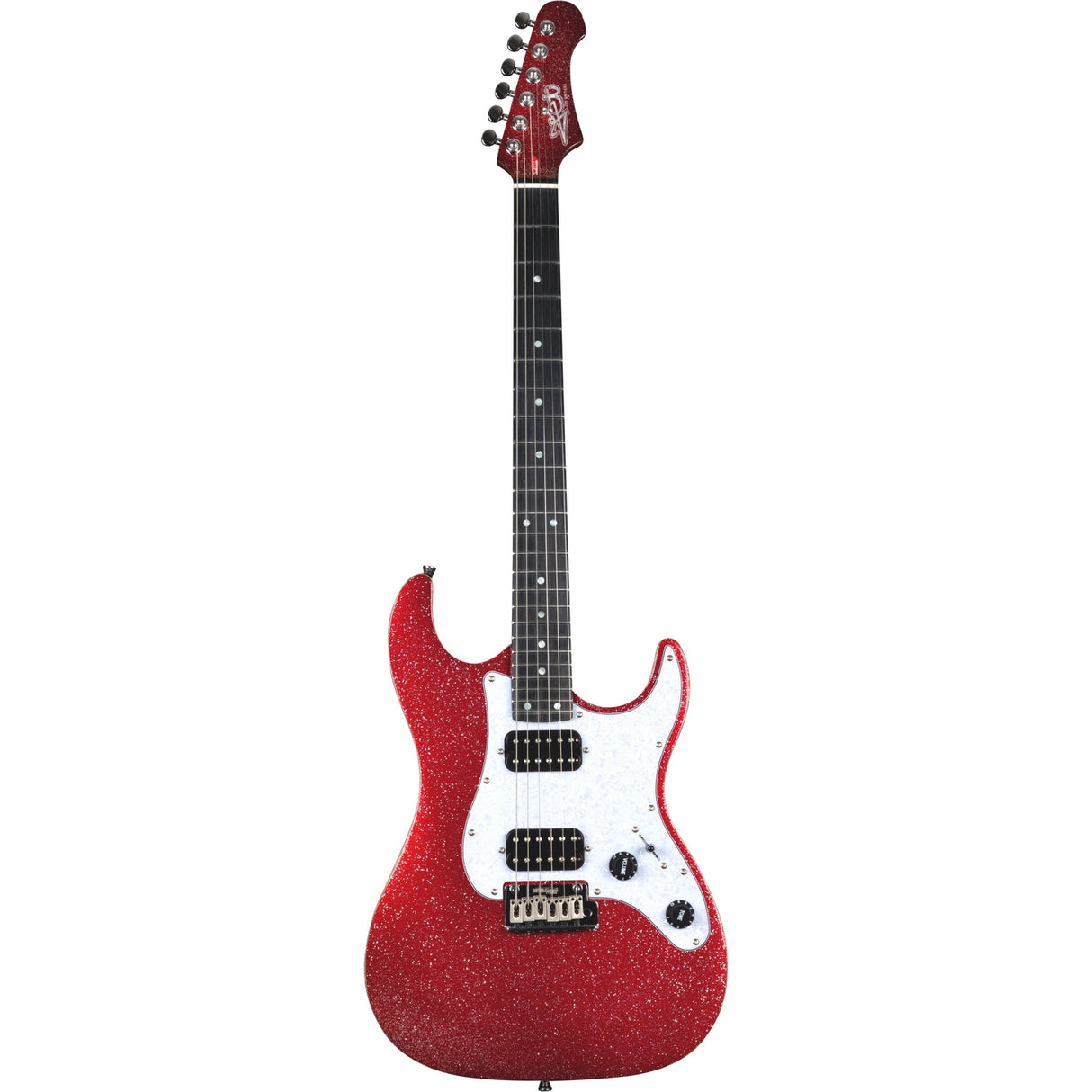 Jet Guitars JETJS500RDS JS500 elektrische gitaar - Rood Sparkle