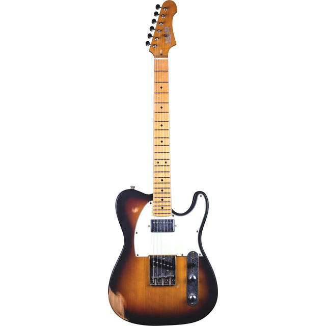 Jet Guitars JETJT350SBRELIC JT350 elektrische gitaar - Sunburst Relic