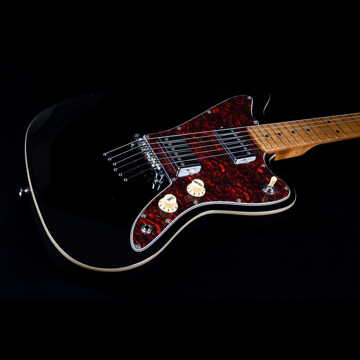 Jet Guitars JJ-350 BK elektrische gitaar - Zwart