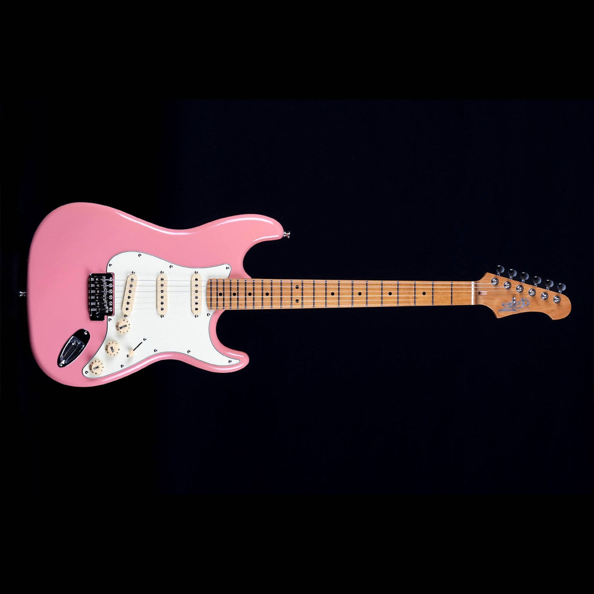 Jet Guitars JS-300 BGD elektrische gitaar - Bourgondisch Roze