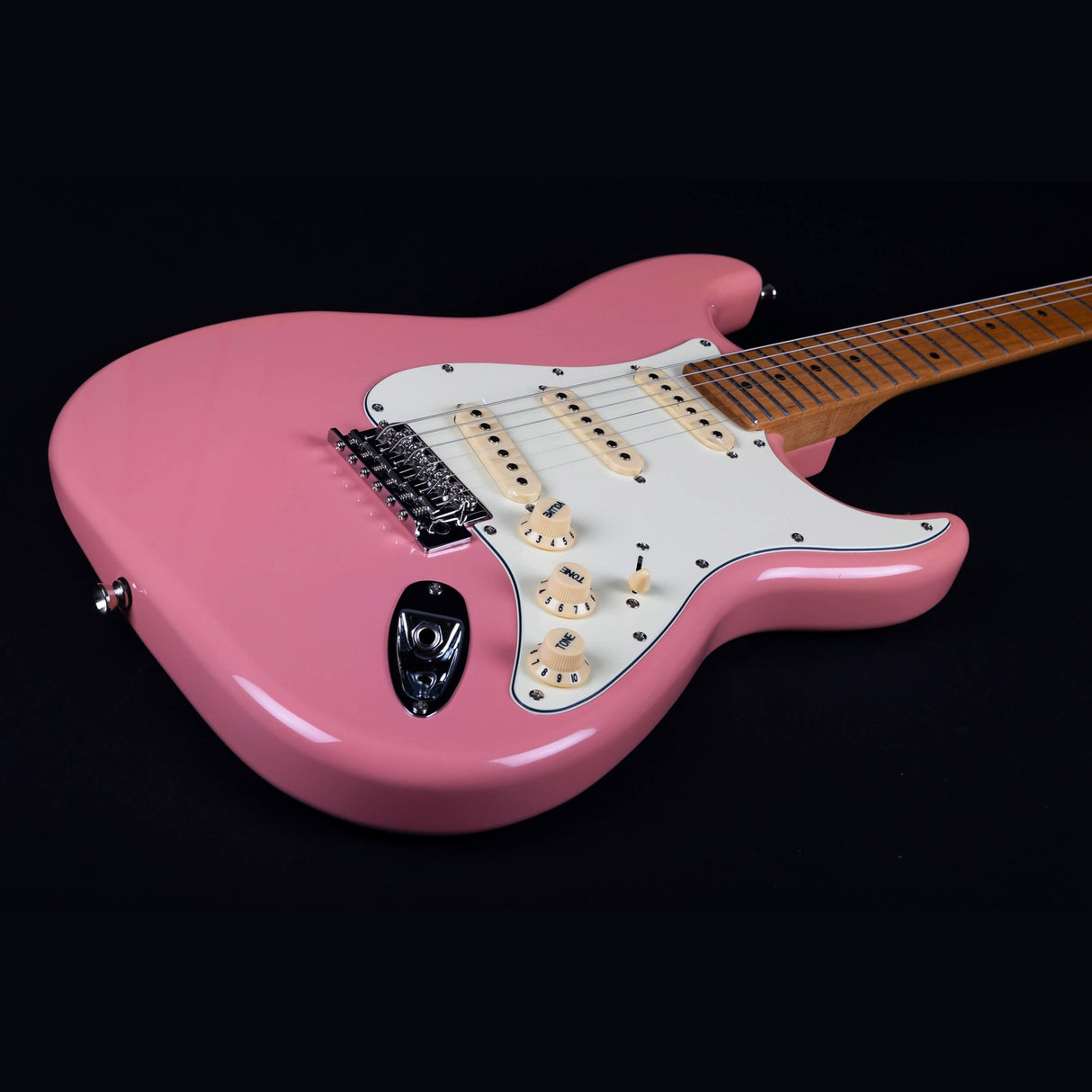 Jet Guitars JS-300 BGD elektrische gitaar - Bourgondisch Roze