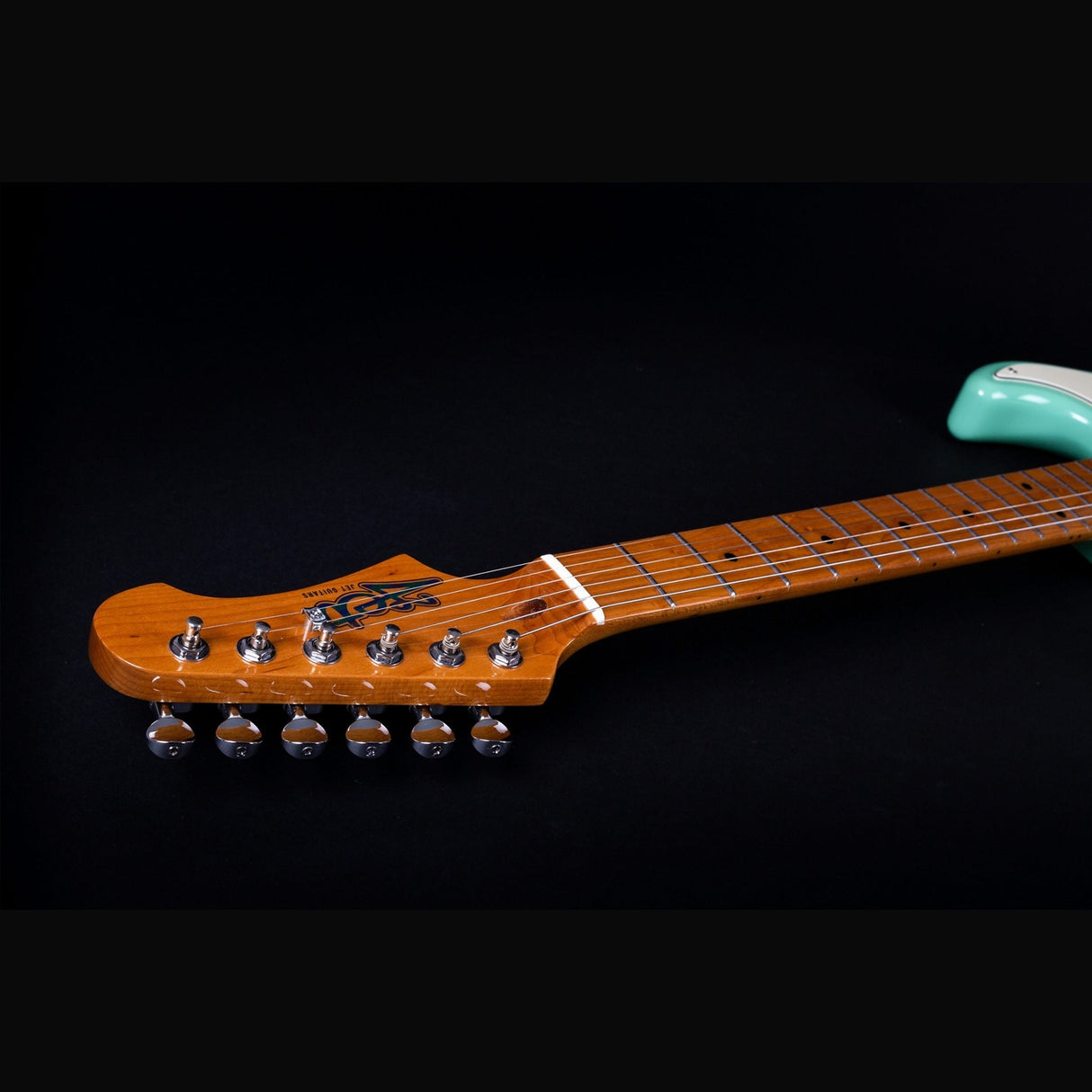 Jet Guitars JS-300 SFG elektrische gitaar - Groen