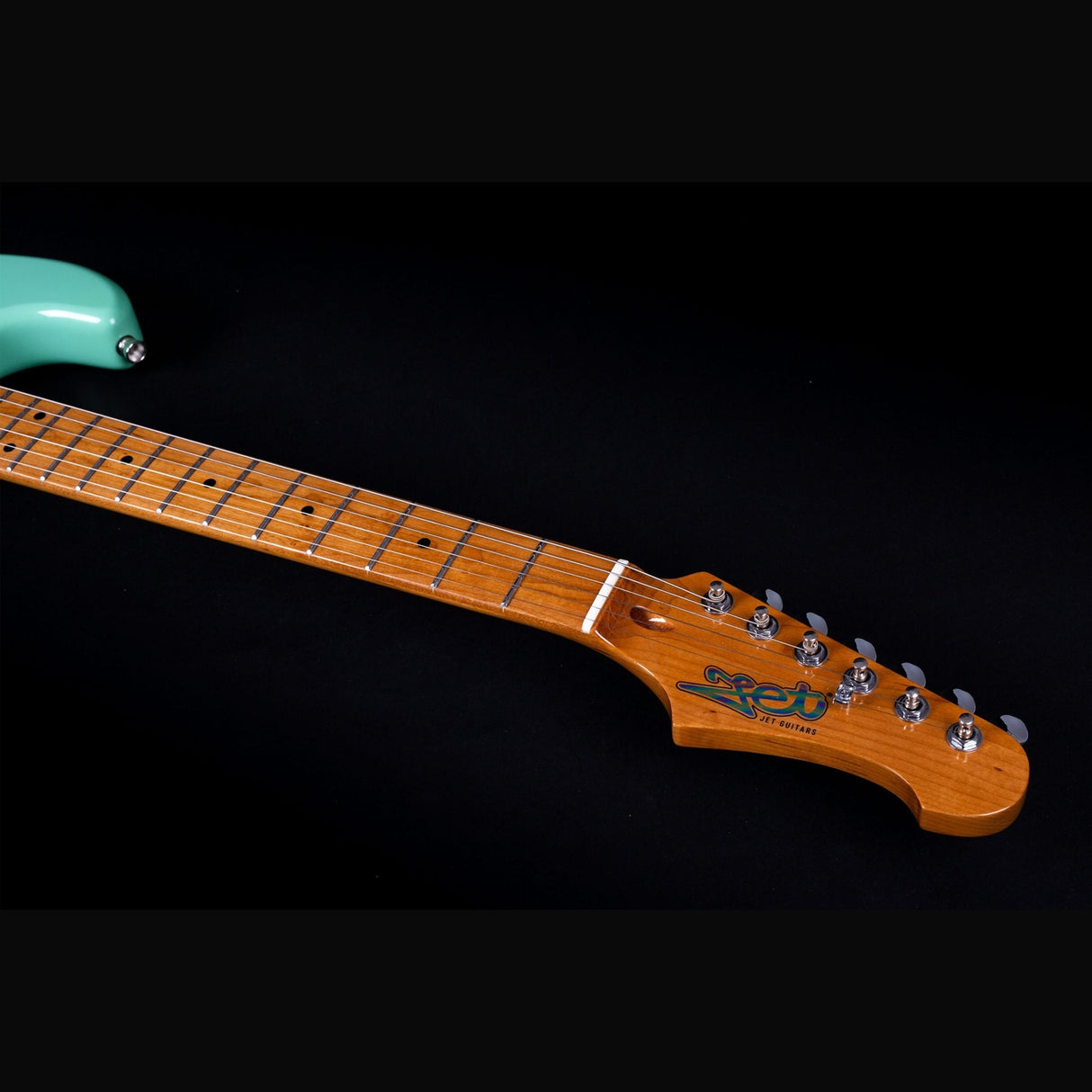 Jet Guitars JS-300 SFG elektrische gitaar - Groen