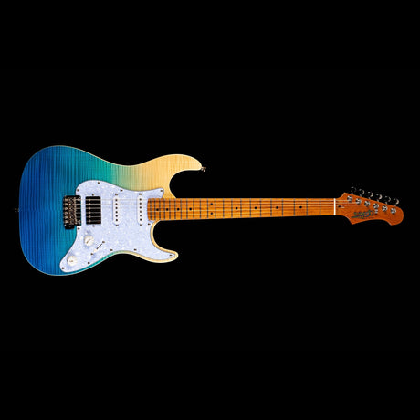 Jet Guitars JS-450 TBS elektrische gitaar - Trans Blauw