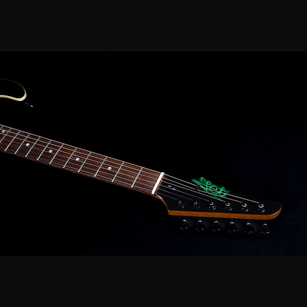 Jet Guitars JS-450 TGRR elektrische gitaar - Transparant Groen