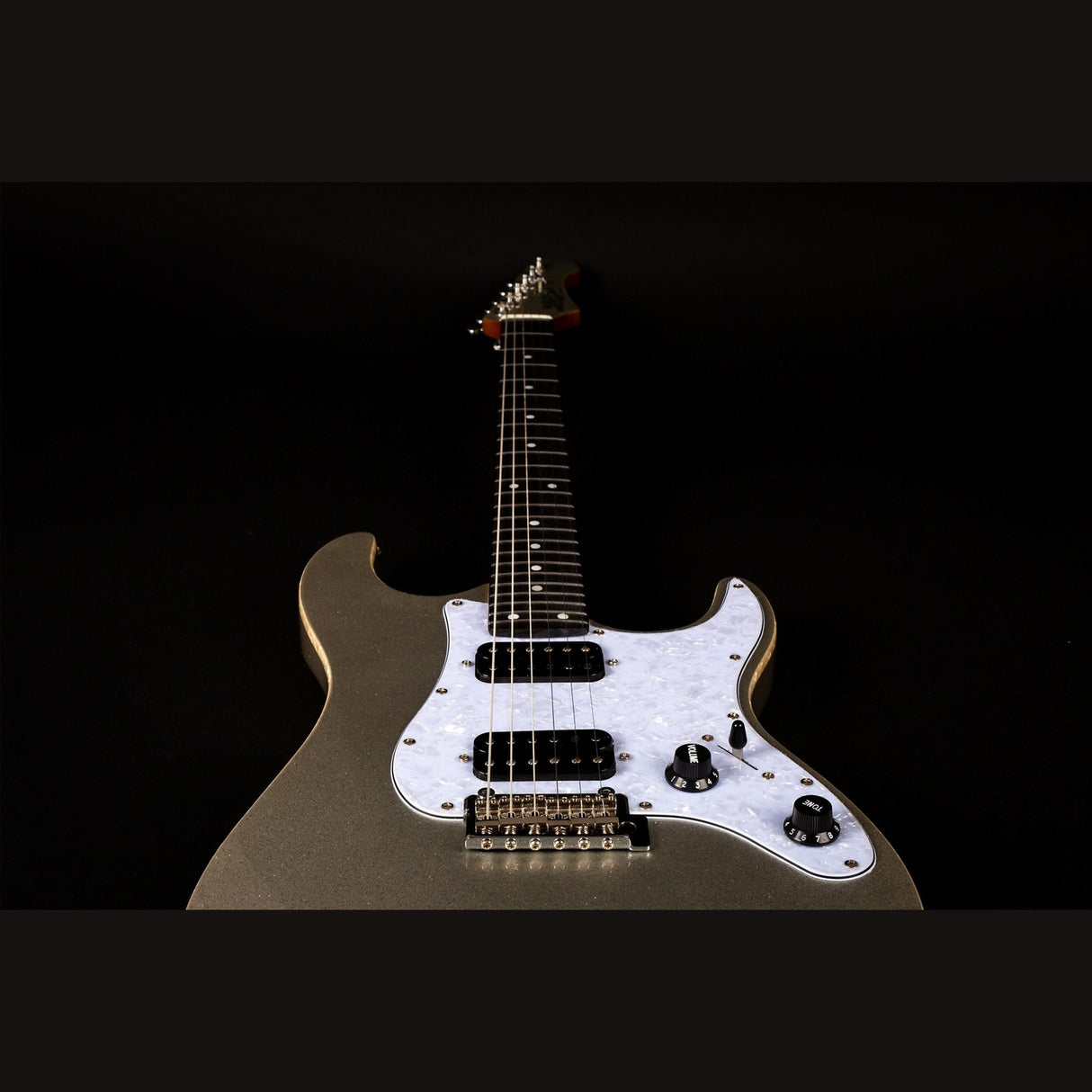 Jet Guitars JS-500 SLS elektrische gitaar - Zilver Sparkle