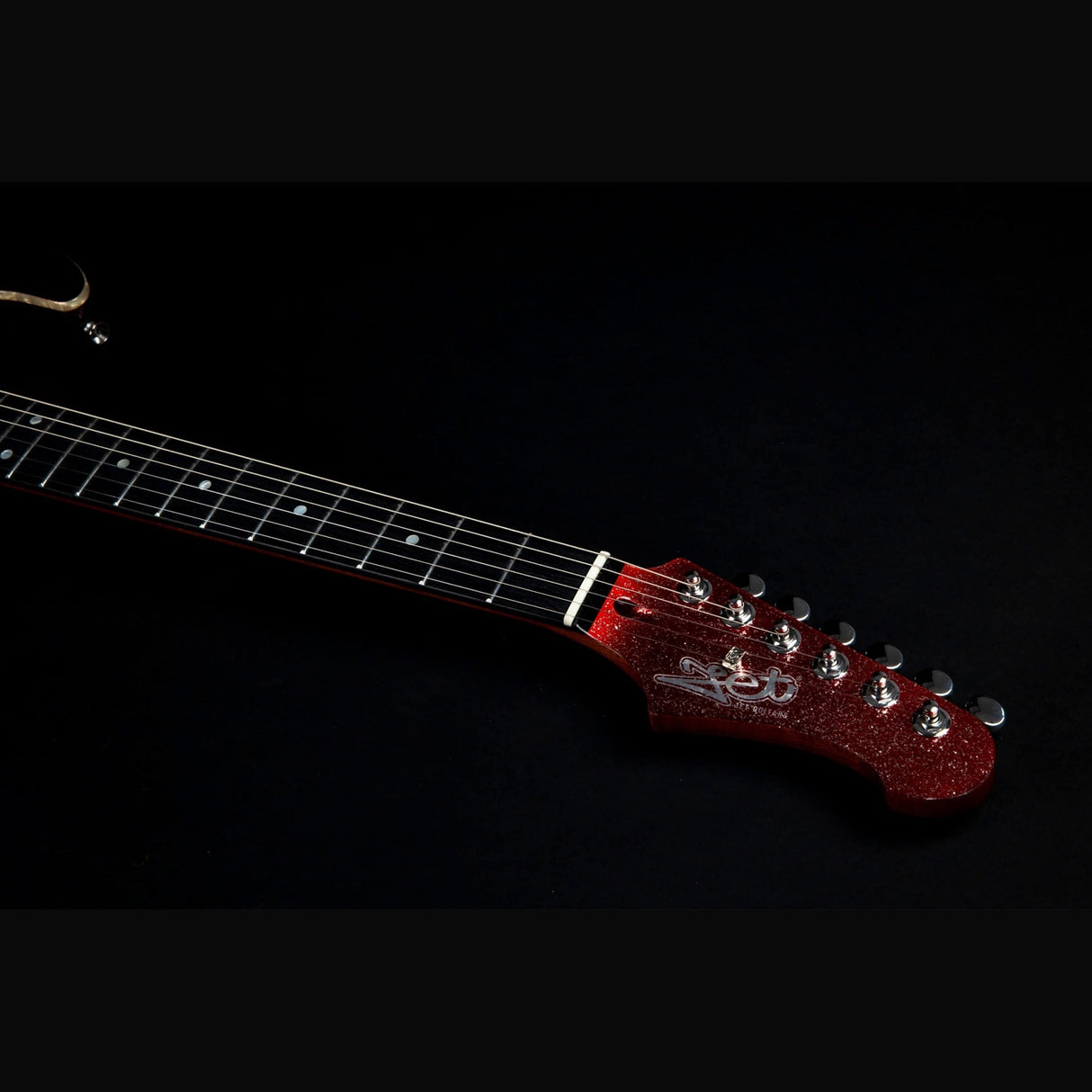 Jet Guitars JS-500 RDS elektrische gitaar - Rood Sparkle