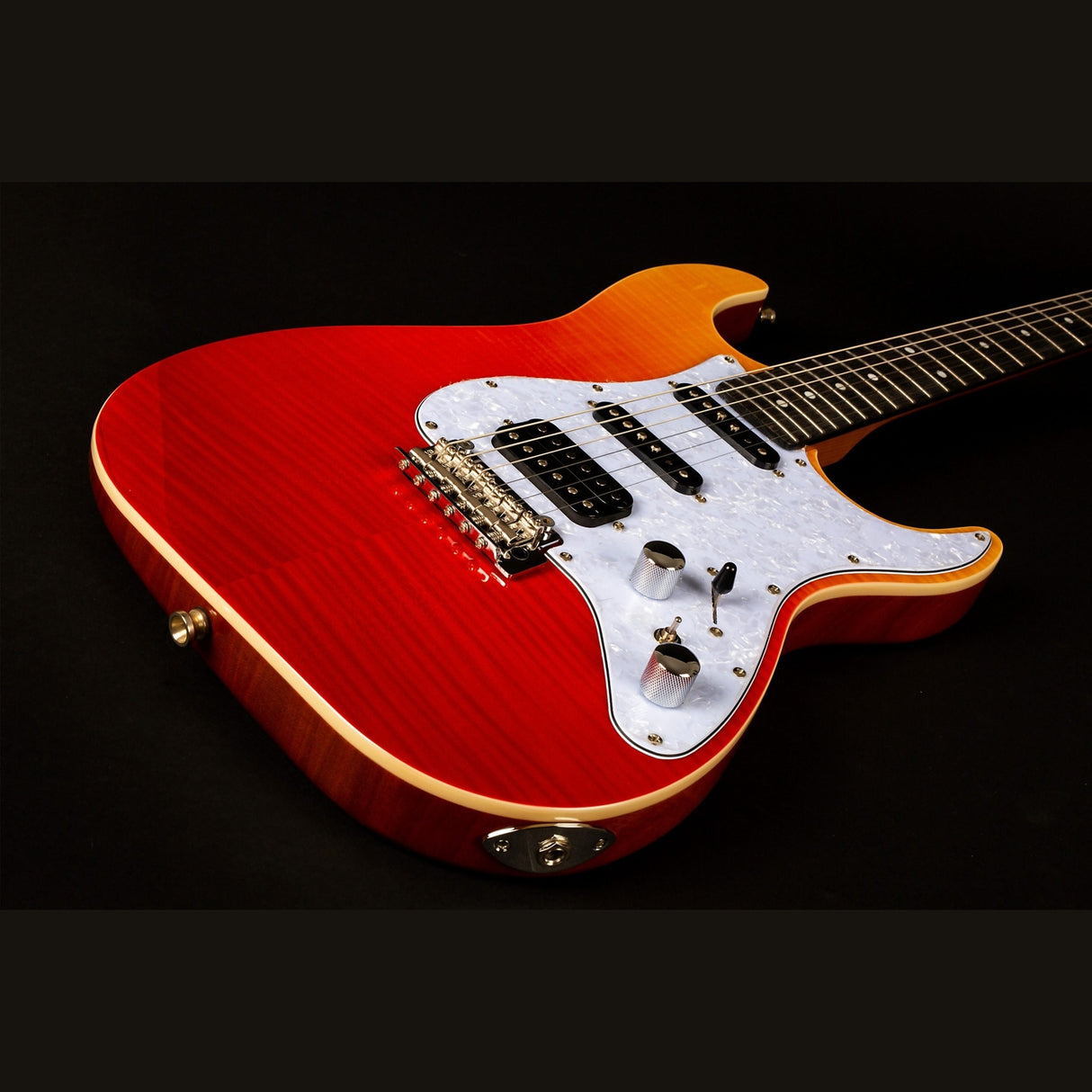 Jet Guitars JS-600 TRS elektrische gitaar - Trans Rood