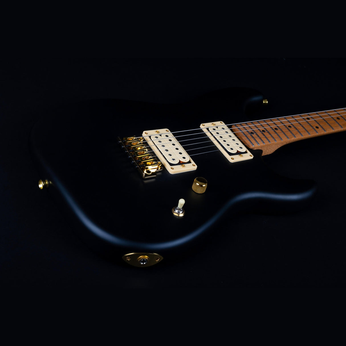 Jet Guitars JS-700 MBK elektrische gitaar - Matt Zwart