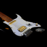 Jet Guitars JS-800 RBK elektrische gitaar - Zwart Relic