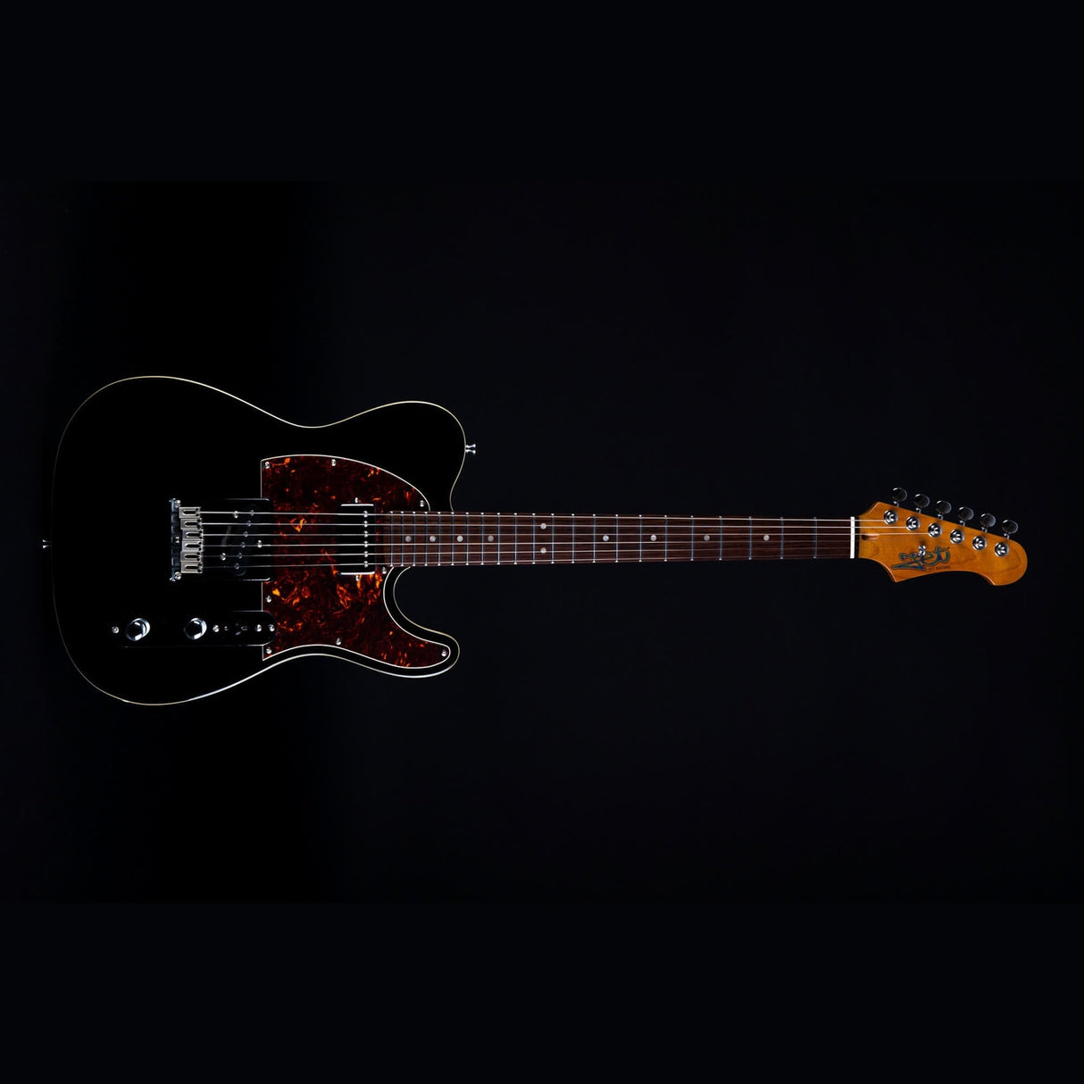 Jet Guitars JT-350 BKR elektrische gitaar - Zwart