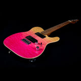 Jet Guitars JT-450 QTPK elektrische gitaar - Roze Quilted Top