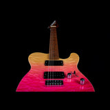 Jet Guitars JT-450 QTPK elektrische gitaar - Roze Quilted Top