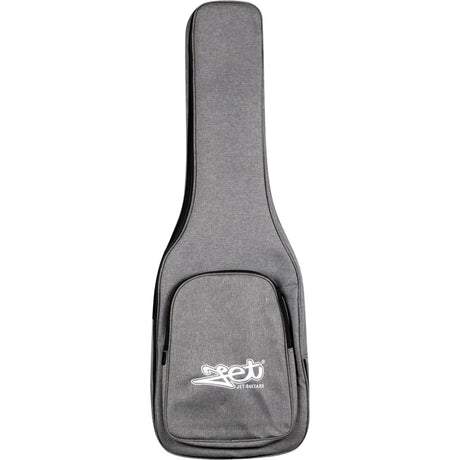 JET JGB-30 GY Basgitaar Gigbag - Grijs met 20 mm Voering