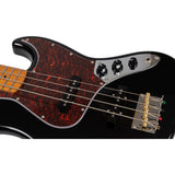 JET JJB-300 BK JB-style Elektrische Bas 4-snarig Rosewood Toets Zwart