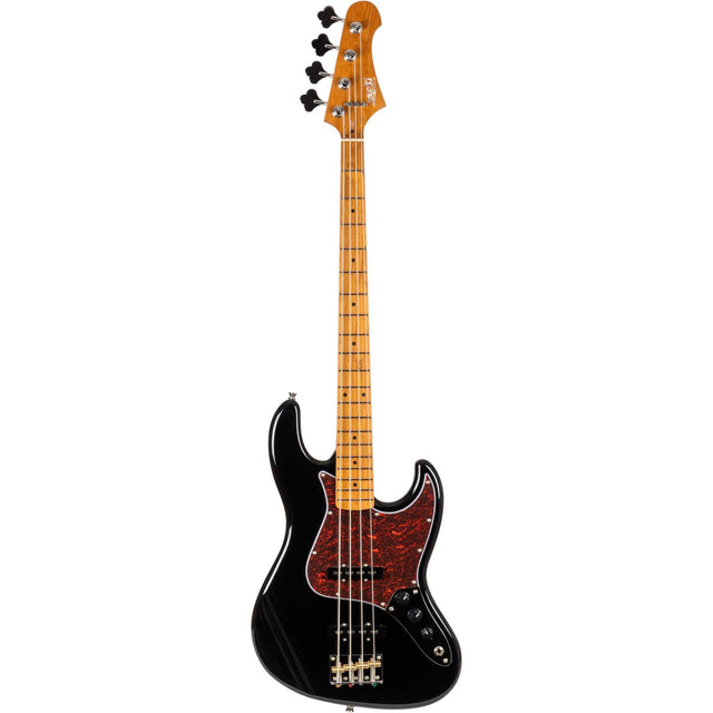 JET JJB-300 BK JB-style Elektrische Bas 4-snarig Rosewood Toets Zwart