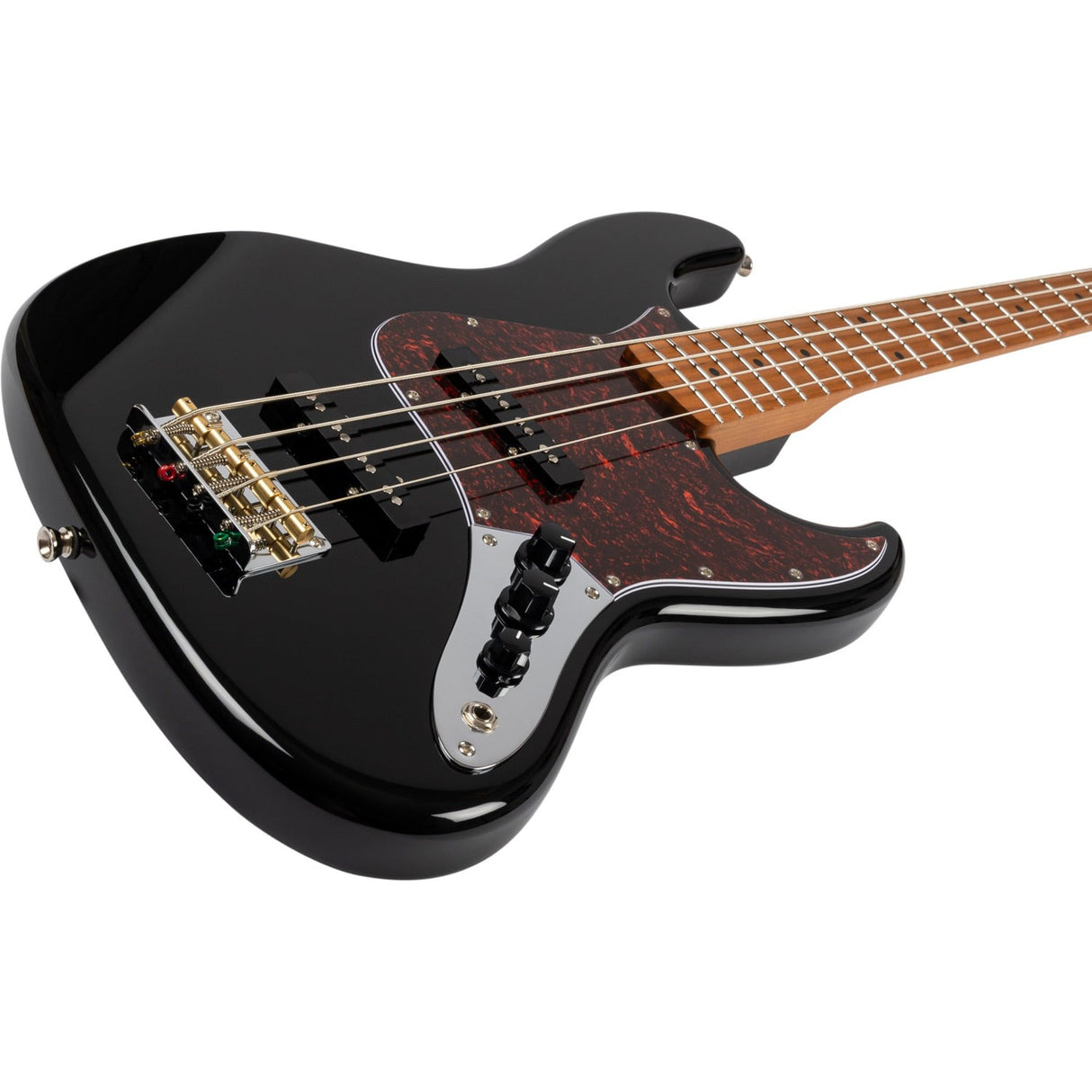 JET JJB-300 BK JB-style Elektrische Bas 4-snarig Rosewood Toets Zwart