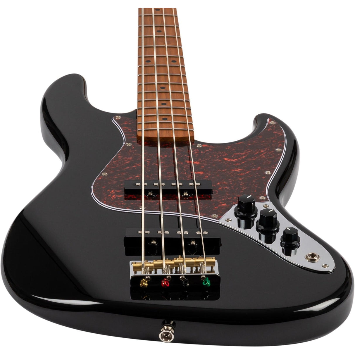 JET JJB-300 BK JB-style Elektrische Bas 4-snarig Rosewood Toets Zwart