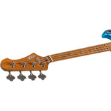 JET JJB-300 LPB JB-style Elektrische Bas 4-snarig Rosewood Toets Lake Placid Blue