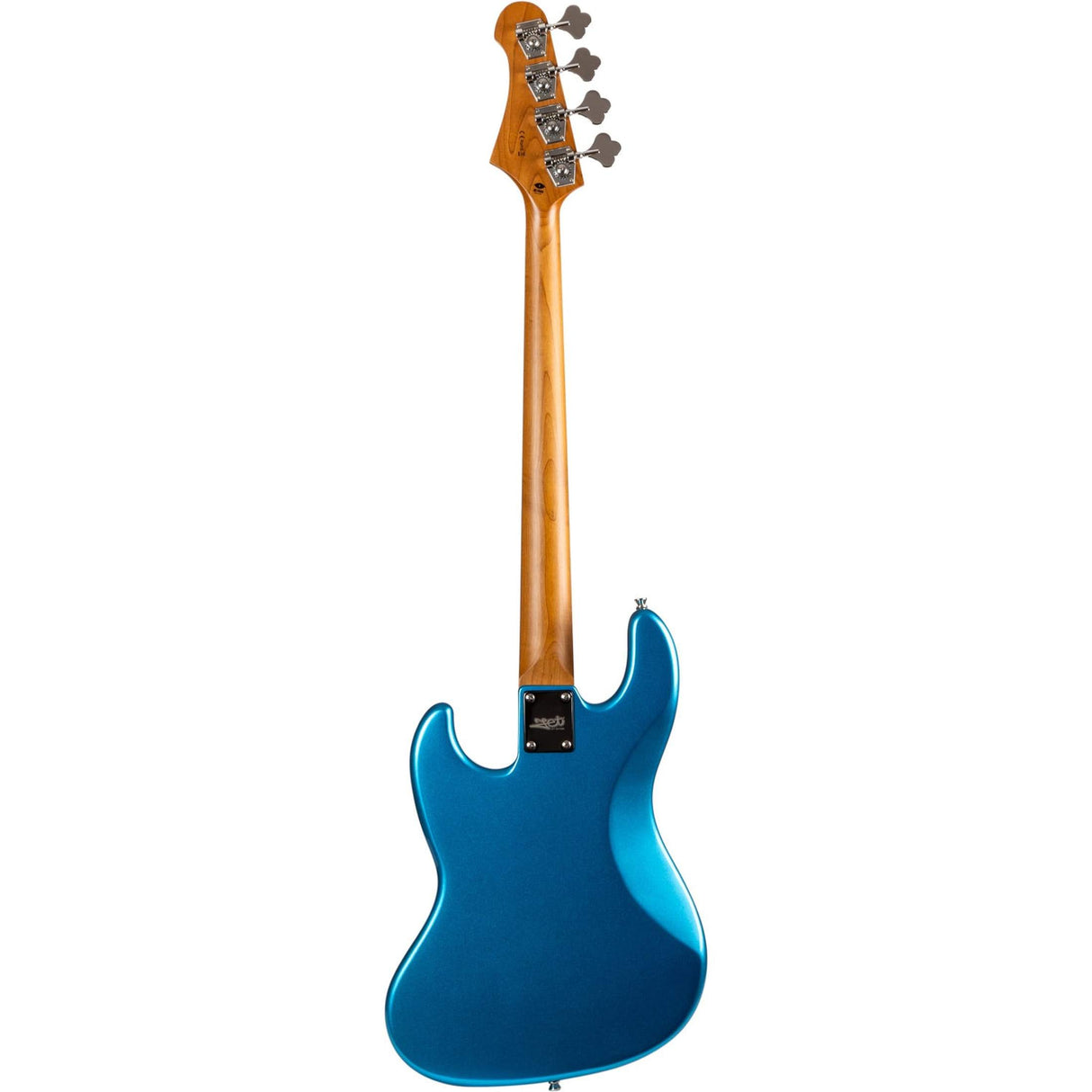 JET JJB-300 LPB JB-style Elektrische Bas 4-snarig Rosewood Toets Lake Placid Blue