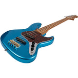 JET JJB-300 LPB JB-style Elektrische Bas 4-snarig Rosewood Toets Lake Placid Blue