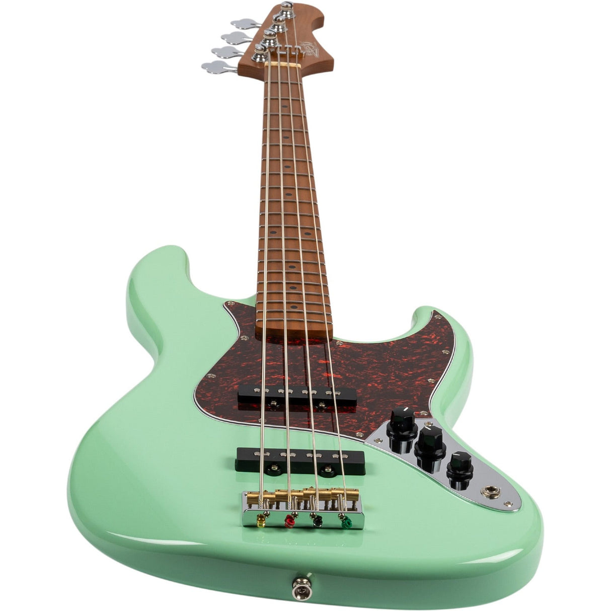 JET JJB-300 SFG JB-style Elektrische Bas 4-snarig Roasted Maple Seafoam Green