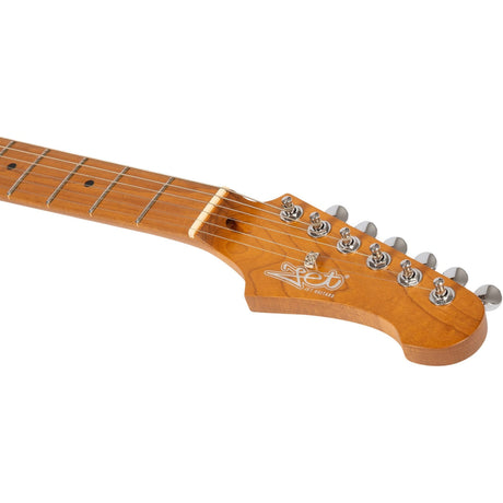 JET JS-400 CAR HH ST Style Elektrische Gitaar - Candy Red