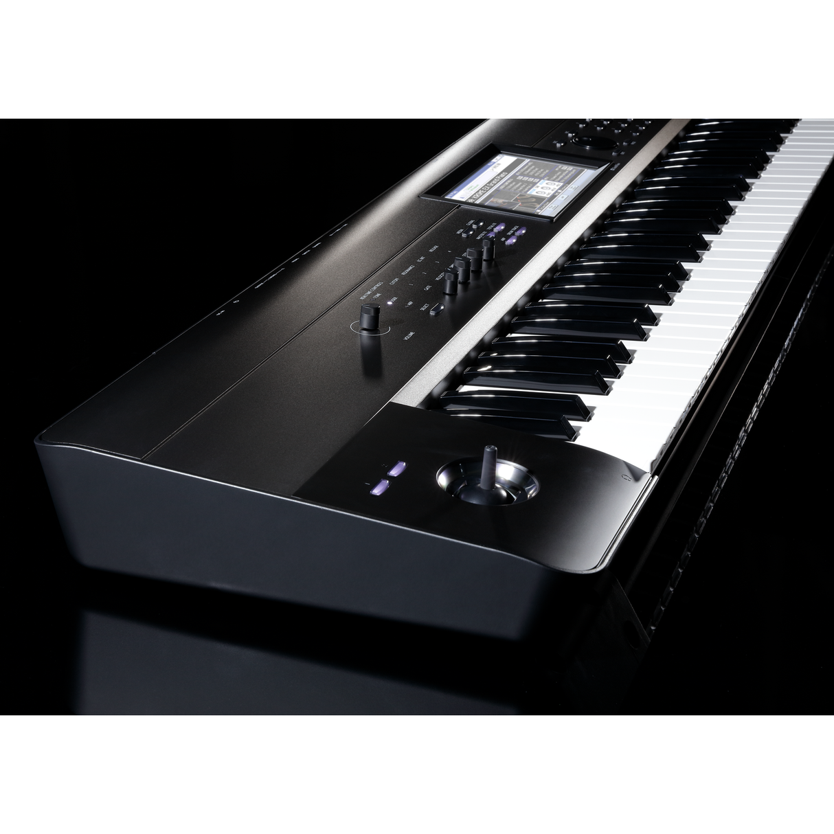 KORG KROME EX 73 Synthesizer – 73 semi-gewogen toetsen, EDM sounds, USB, grijs-metallic