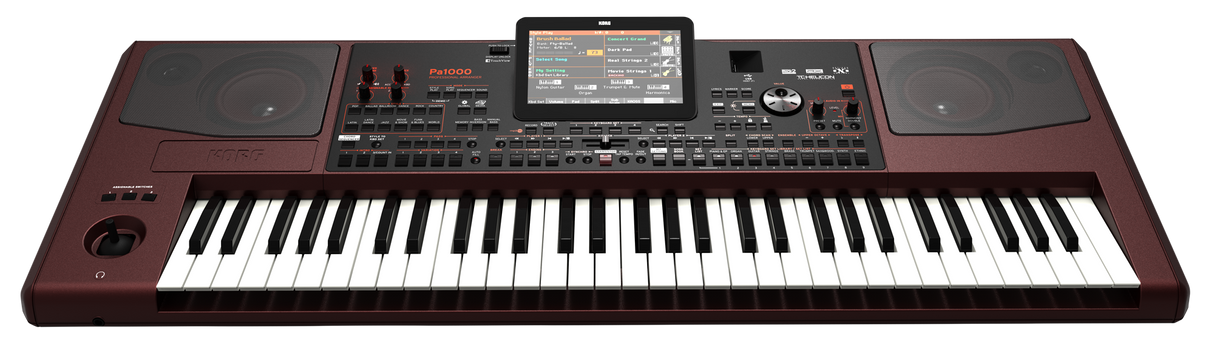 KORG PA1000 Entertainer Keyboard – 61 toetsen, 2x33W speakers, touchscreen en sampler
