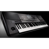 KORG PA600 61-Toets Arranger Keyboard met Standaard, Sustainpedaal en Kruk