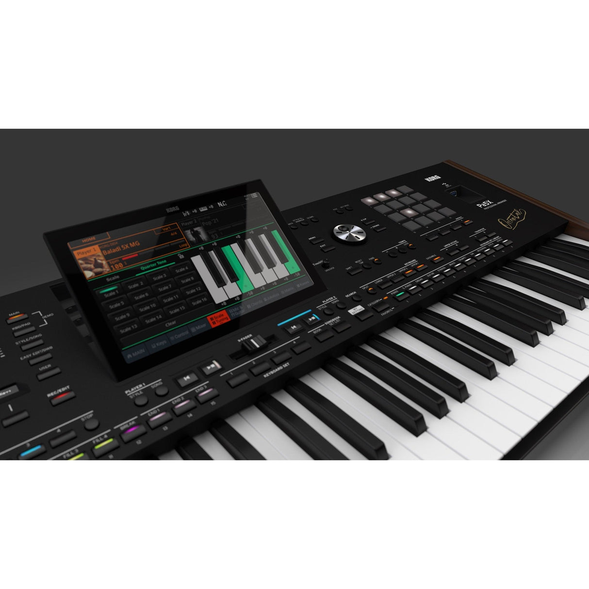 Korg Pa5X 61 ORIENTAL Arranger Keyboard met Aftertouch en Oosterse Sounds
