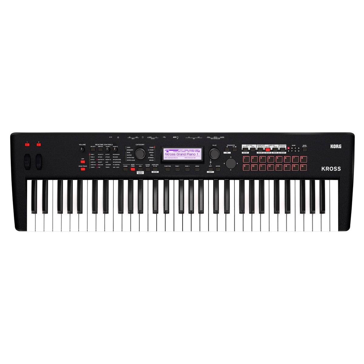 Korg KROSS 61, Music Workstation met 61 toetsen