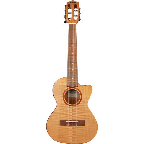 LANIKAI LKUFM-5CET Tenorukelele,Flame Maple-serie,5 snaren,Lage/hoge G,voorverste