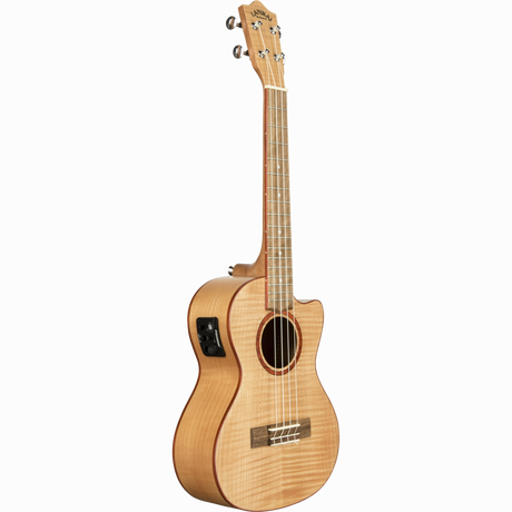 LANIKAI LKUFM-CET Tenorukelele, Flame Maple-serie, cutaway, voorversterker, tas