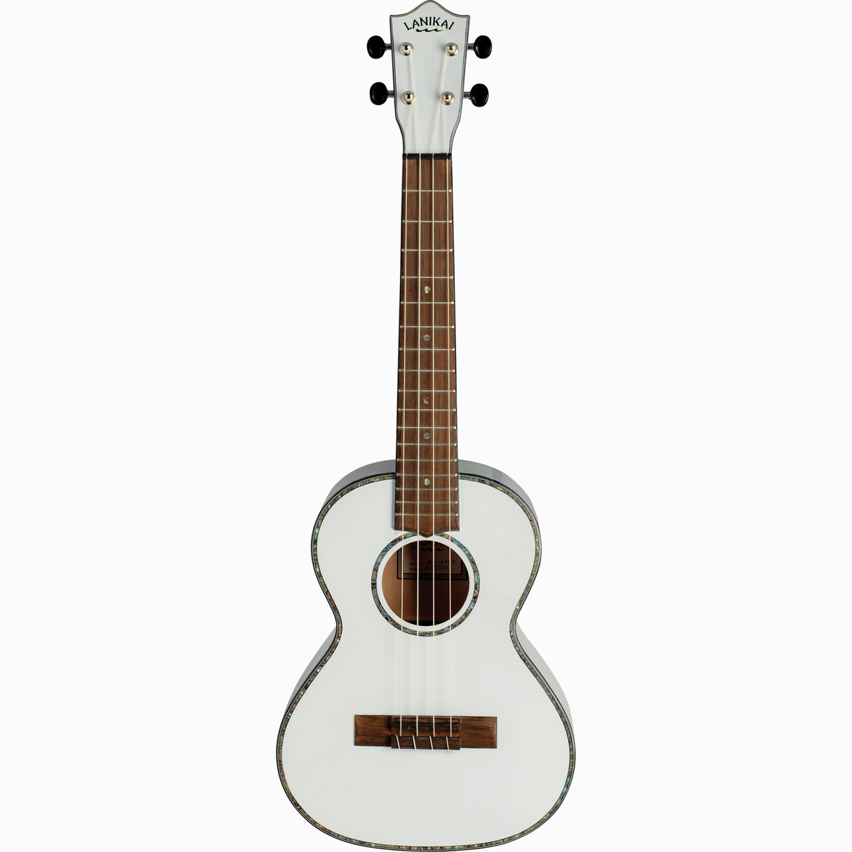 LANIKAI LKUJMS-AWT2 Tenorukelele, Julia Michaels White Pearl Signature, tas